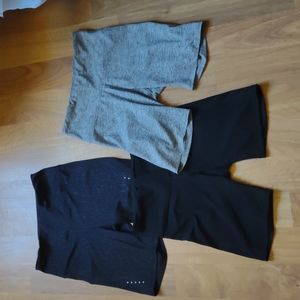 3 pack old navy control top 7" inseam biker shorts